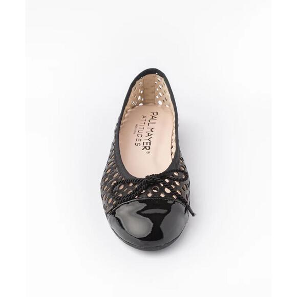 Paul Mayer Brandy Patent Black Nappa Black - Size 6 B - NIB - Picture 4 of 5